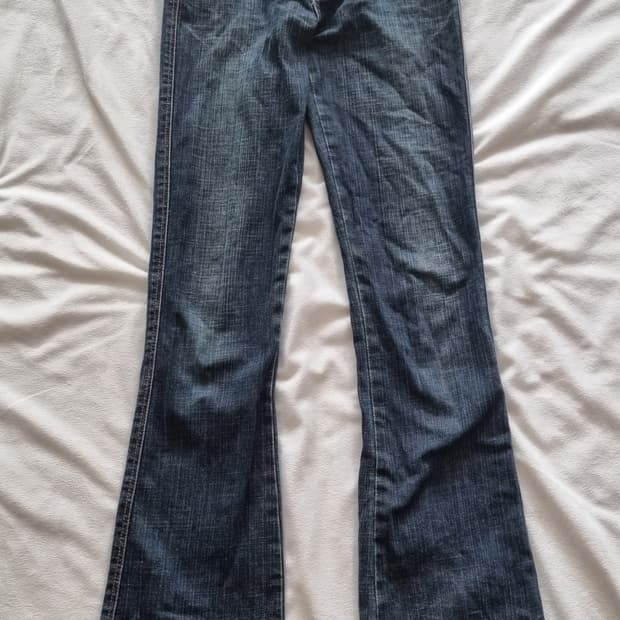빈티지 y2k 부츠컷 팬츠