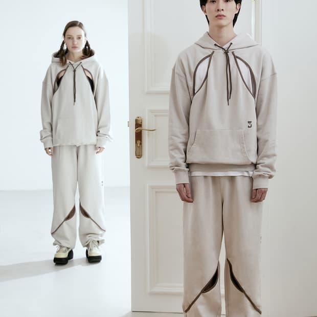 [E3ST]이쓰리에스티 스포터 스트링 절개 후드티