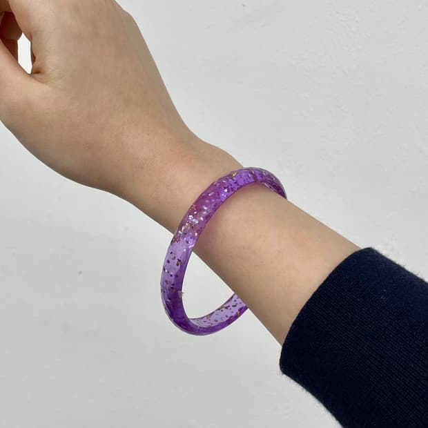 키치 글리터 뱅글