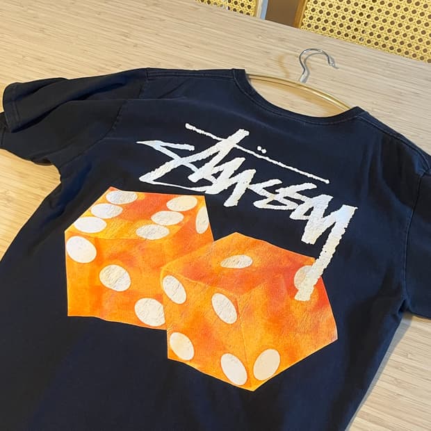 스투시 다이스 티셔츠 Msize