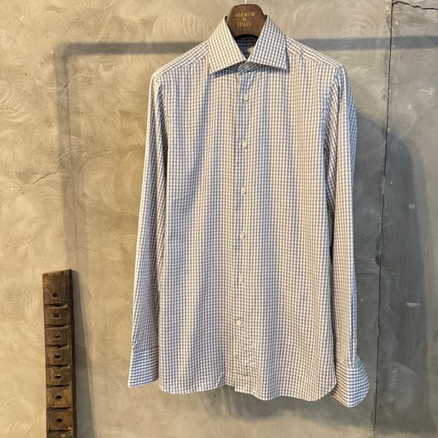 에르메네질도 제냐 드레스 셔츠 100