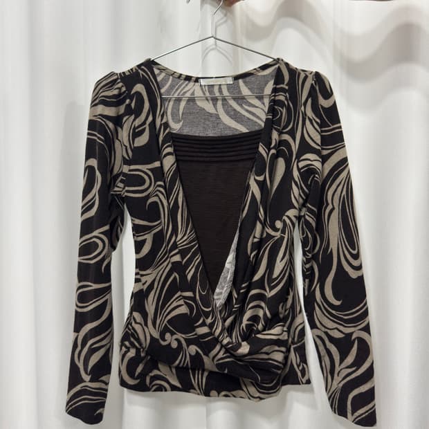 oriental layered top