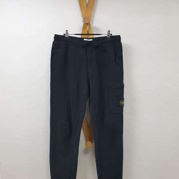 [L/정품] 스톤아일랜드 기모 카고조거팬츠