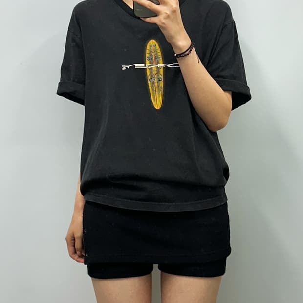 오클리 블랙 반팔 티셔츠