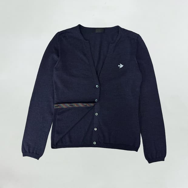 폴스미스 자수 디자인 울 가디건