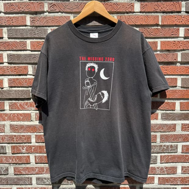 The Missing 23rd 90s 빈티지 밴드 티셔츠