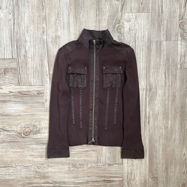 TRANS WORK 2-way 스웨이드 집업