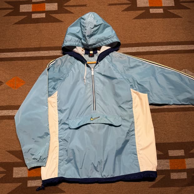 나이키 90s 올드스쿨 아노락 바람막이 XL