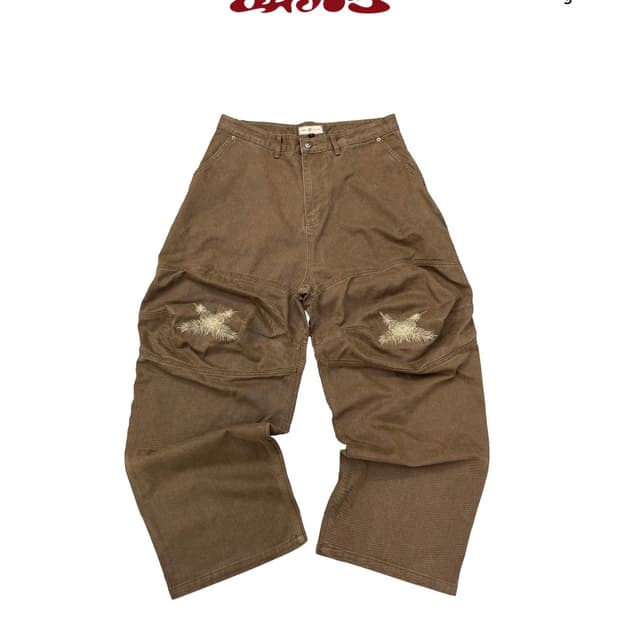 아오이로 오오키 페더 팬츠 타바코브라운 1사이즈 판매합니다 .