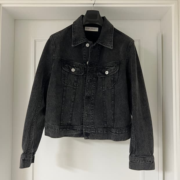 [46] 아워레가시 로데오 데님 자켓 블랙