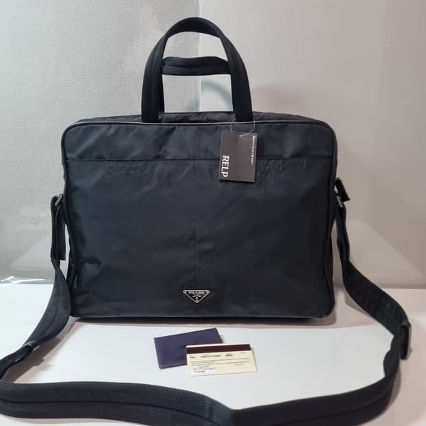 정품 프라다 브리프케이스 서류가방