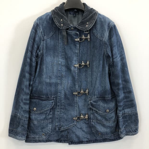 폴로 랄프로렌 QR백화점판 코틀랜드 파이어맨 데님자켓 95-100 