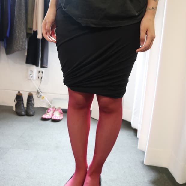 Alexander Wang draping skirt