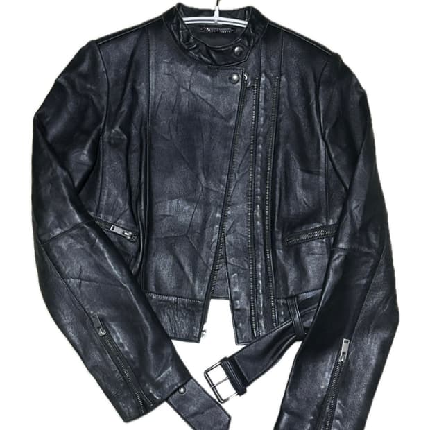 바나나리퍼블릭 레더자켓