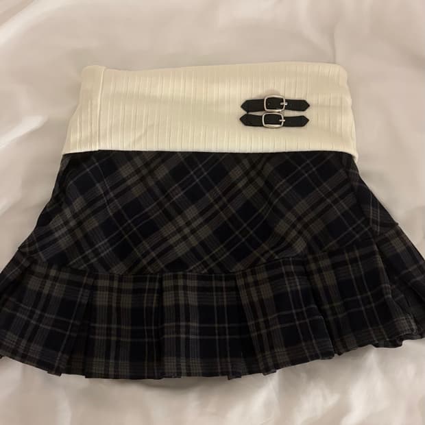 포어링 밴딩 미니 스커트 4US Banding mini skirt