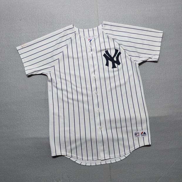 빈티지 마제스틱 뉴욕 양키스 데릭지터 야구 유니폼 져지