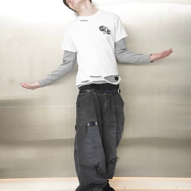 Enssive VTG CHECK MATE PANTS(1 size)