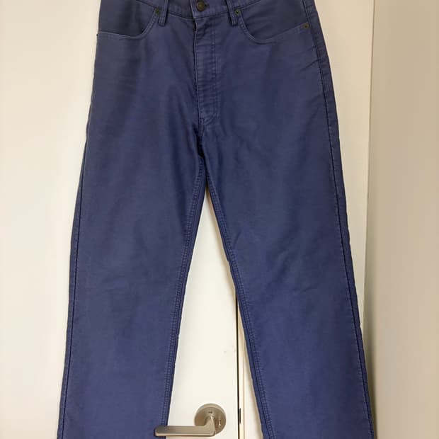 파세르 몰스킨 팬츠 코튼 데님