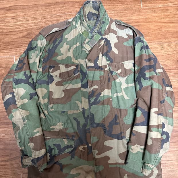 M65 필드자켓 우드랜드 카모 미듐레귤러
