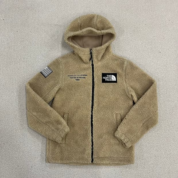 90 노스페이스 플리스 후드 집업 0129M1