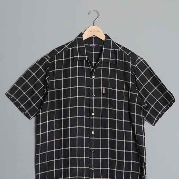 BURBERRY LONDON Linen Check Shirts