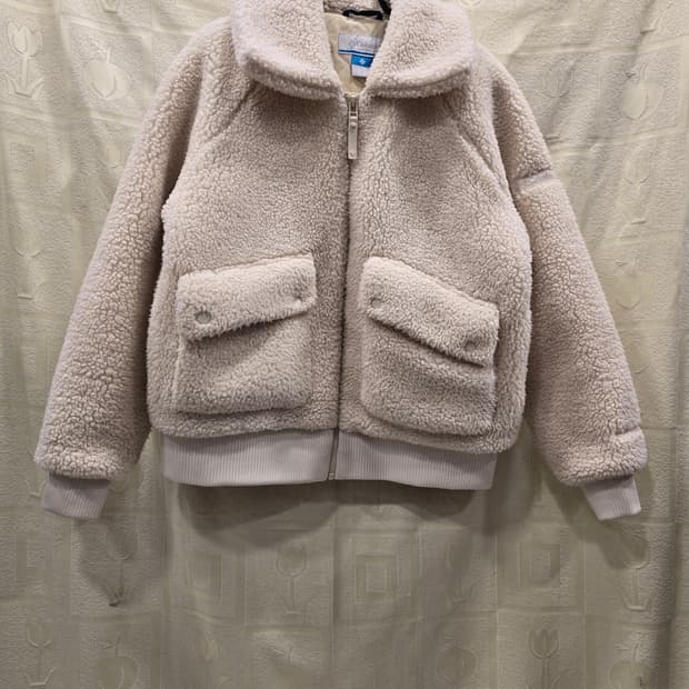 컬럼비아 옴니히트 뽀글이 자켓 아이보리 S