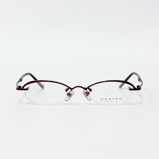 키지클럽 CARVEN 버건디 데드스탁 빈티지안경