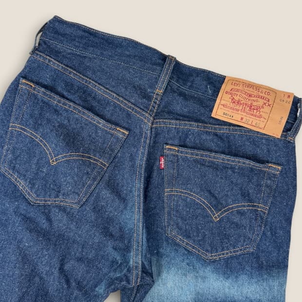 90s USA Made 리바이스 501XX 데님 팬츠 W32