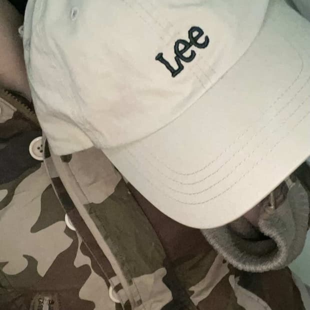 Lee 베이지 캡모자