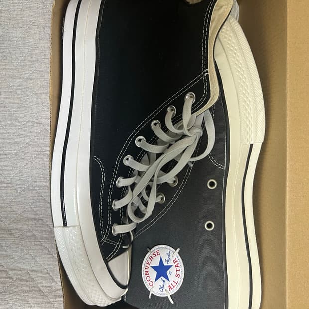 컨버스x슬램잼 척테일러 하이 285 블랙