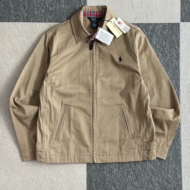 폴로 랄프로렌 베이지 해링턴 자켓 