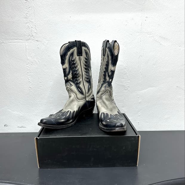 Sancho leather western boots