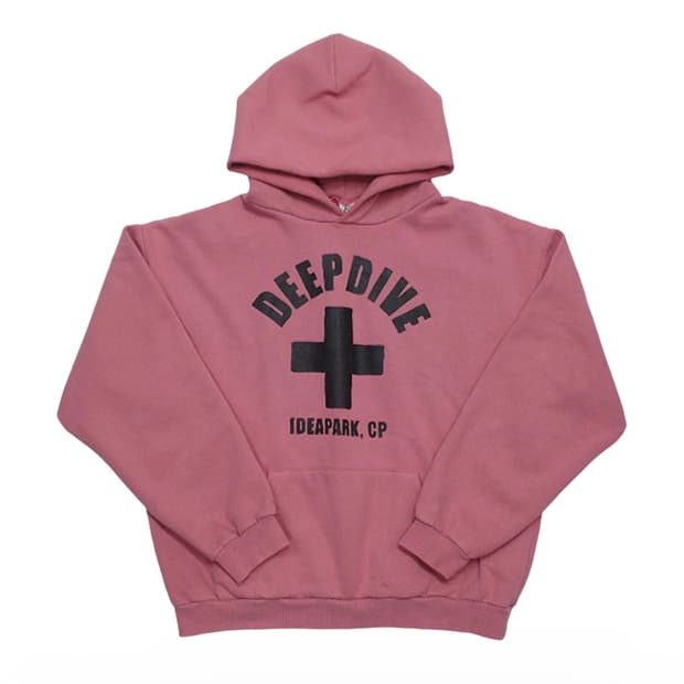 컬렉트피시스 딥 다이브 후드 빈티지 핑크 사이즈M