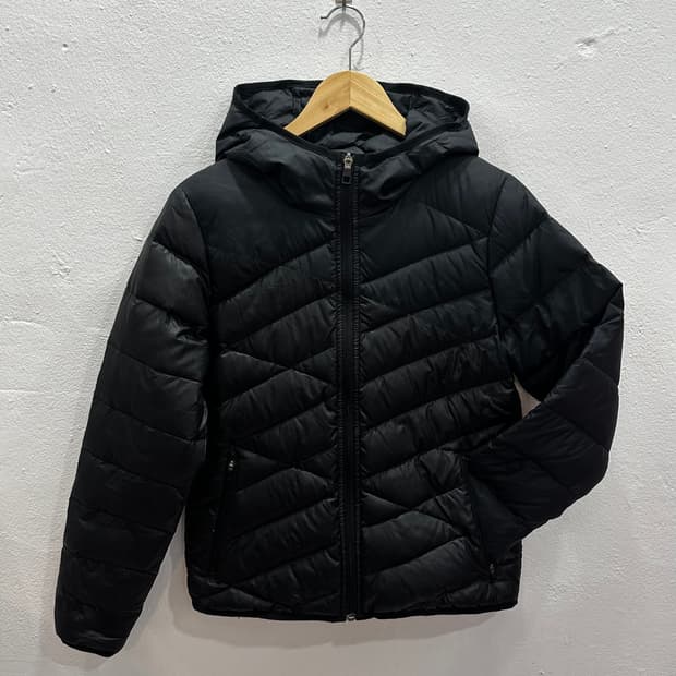 나이키 블랙 경량 다운 패딩M