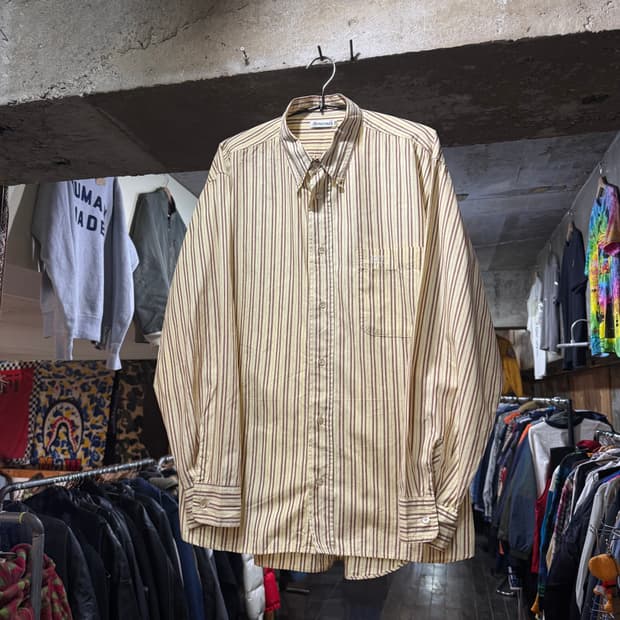 1990's Boneville 보내빌 스트라이프 46 size