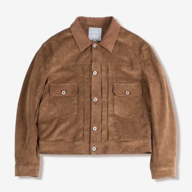 머드솔트 스웨이드 트러커자켓 타입2 카멜