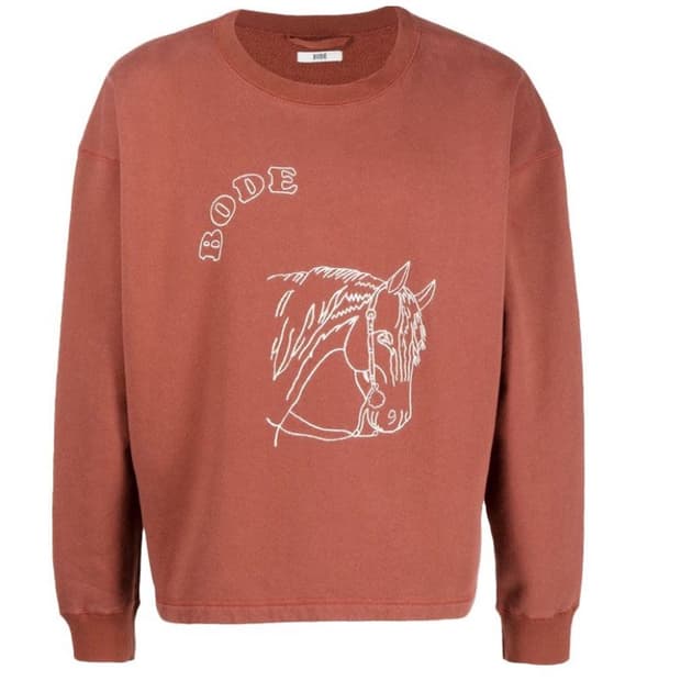 BODE 포니 스웻셔츠 맨투맨