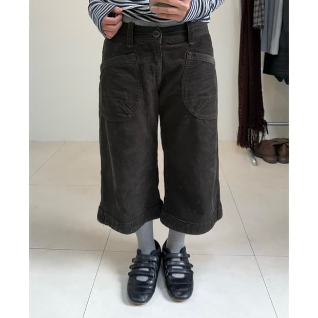 빈티지 코듀로이 팬츠