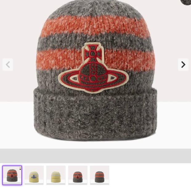 비비안웨스트우드 레드라벨 비니