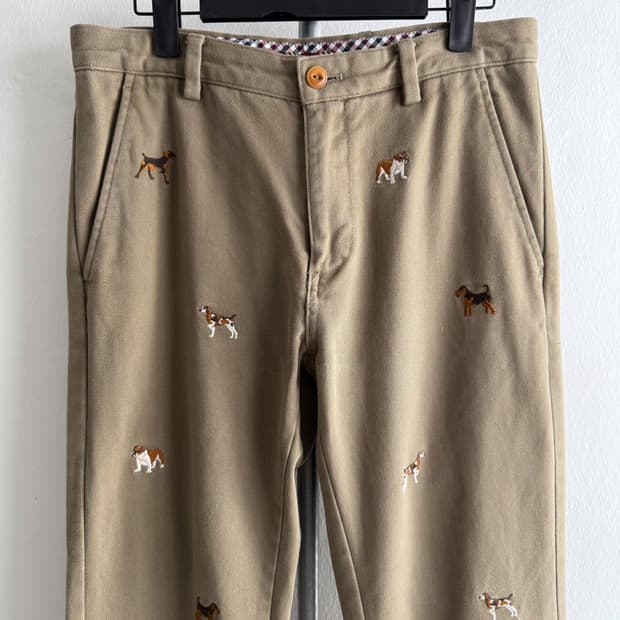 Brooks Brothers Embroidery Chino Pants