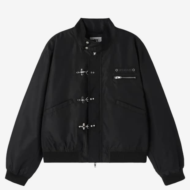 오와이 LOCK IN JACKET - BLACK