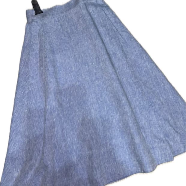 Polo Ralph Lauren linen midi skirt