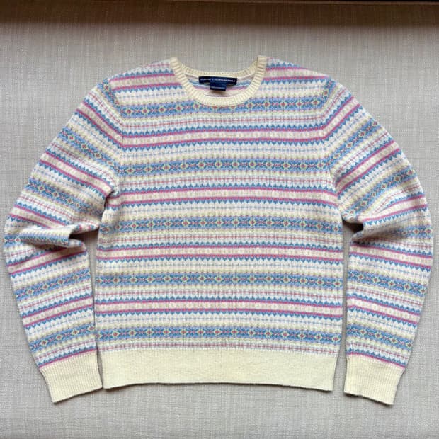 (M/44) RALPH LAUREN GOLF 여성 페어아일 니트 스웨터