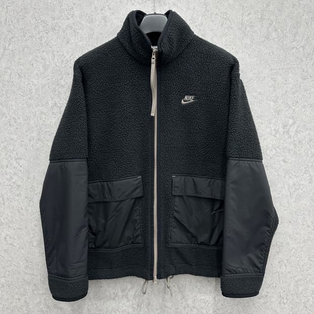 100 나이키 남자 루즈핏 양털 뽀글이 점퍼