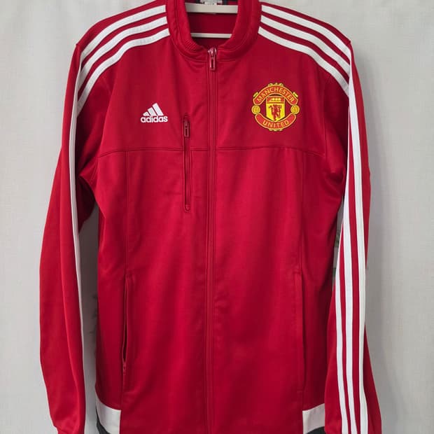 아디다스 맨유 빨간색 트랙탑