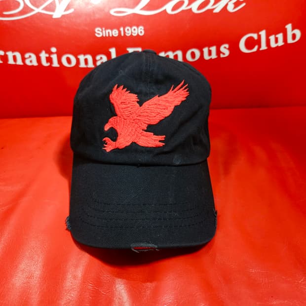 DOHC Vintage 시그니쳐 독수리 자수 볼캡 