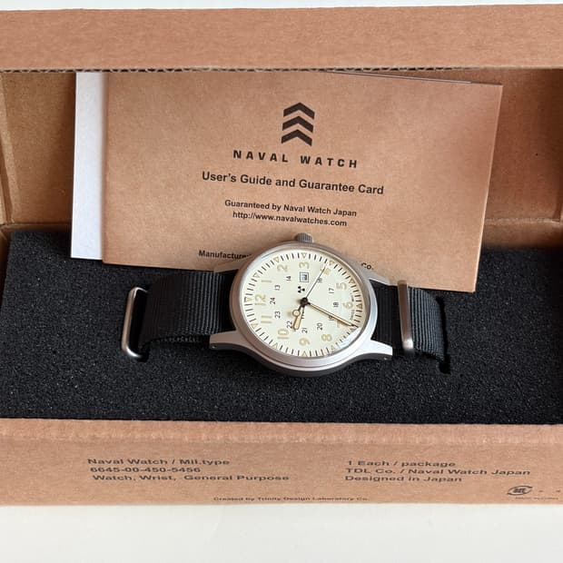 Naval Watch/MIL-01C US Force Type/Black