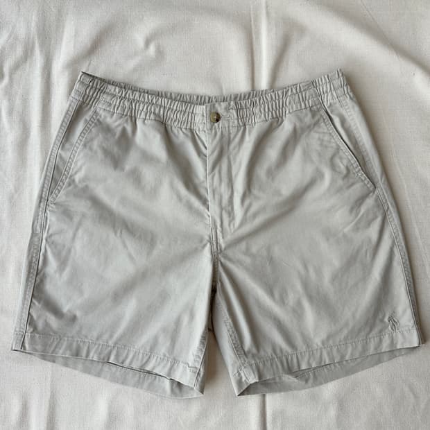 폴로 랄프로렌 프렙스터 쇼츠 스톤베이지 L