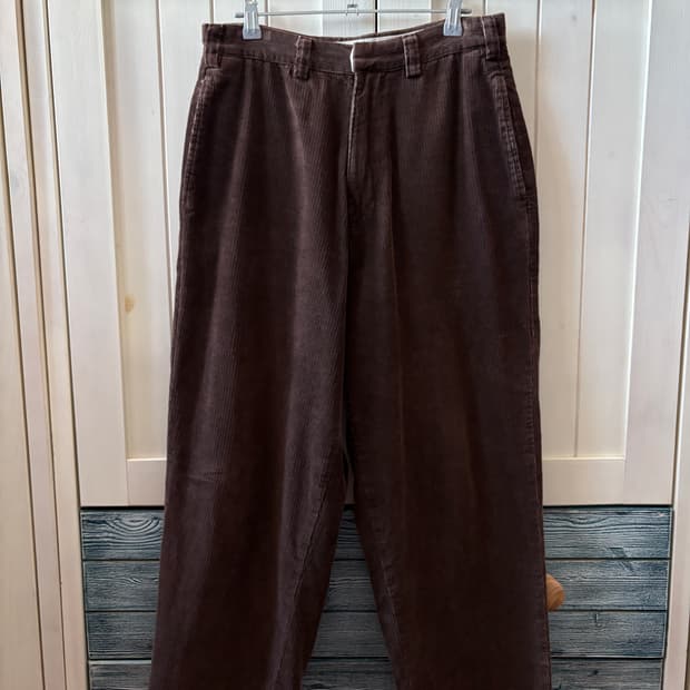 90s 미제 usa 스투시 코듀로이 팬츠 브라운 31