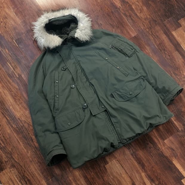 미군 n3b 80s USAF Extreme Cold Parka